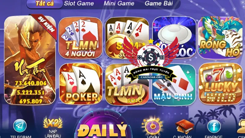 Giới thiệu về cổng game bài Vip247 