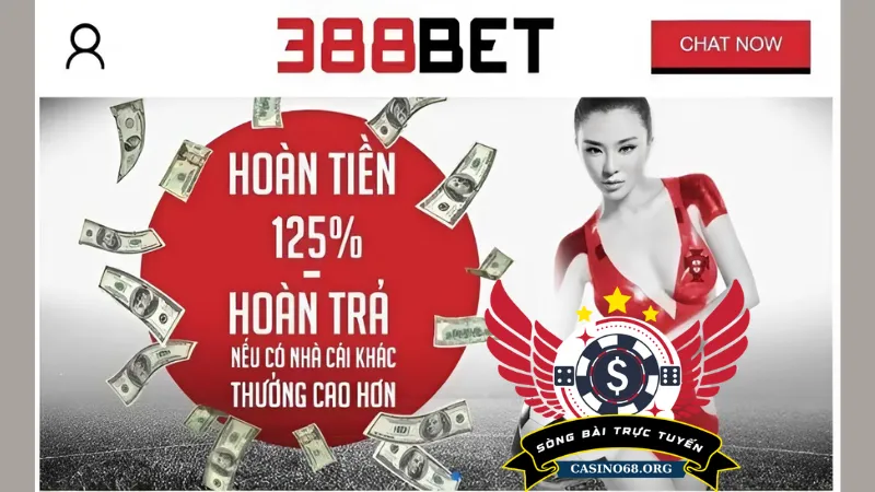 Khuyến mãi của Nhà cái 388bet mới nhất